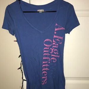 Light blue v-neck!